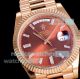 GM Factory Replica Rolex Day-Date 40 Chocolate Diamond Dial Presidend Band Watch (2)_th.jpg